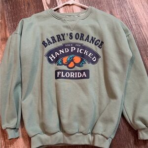 Hand-Picked Florida Crewneck Sweatshirt - Sage Green